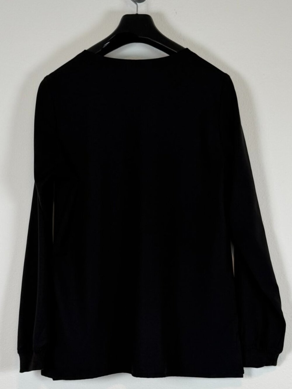 Wink W123 Snap Front Warm Up Scrub Jacket Black Size Medium - Picture 4 of 12